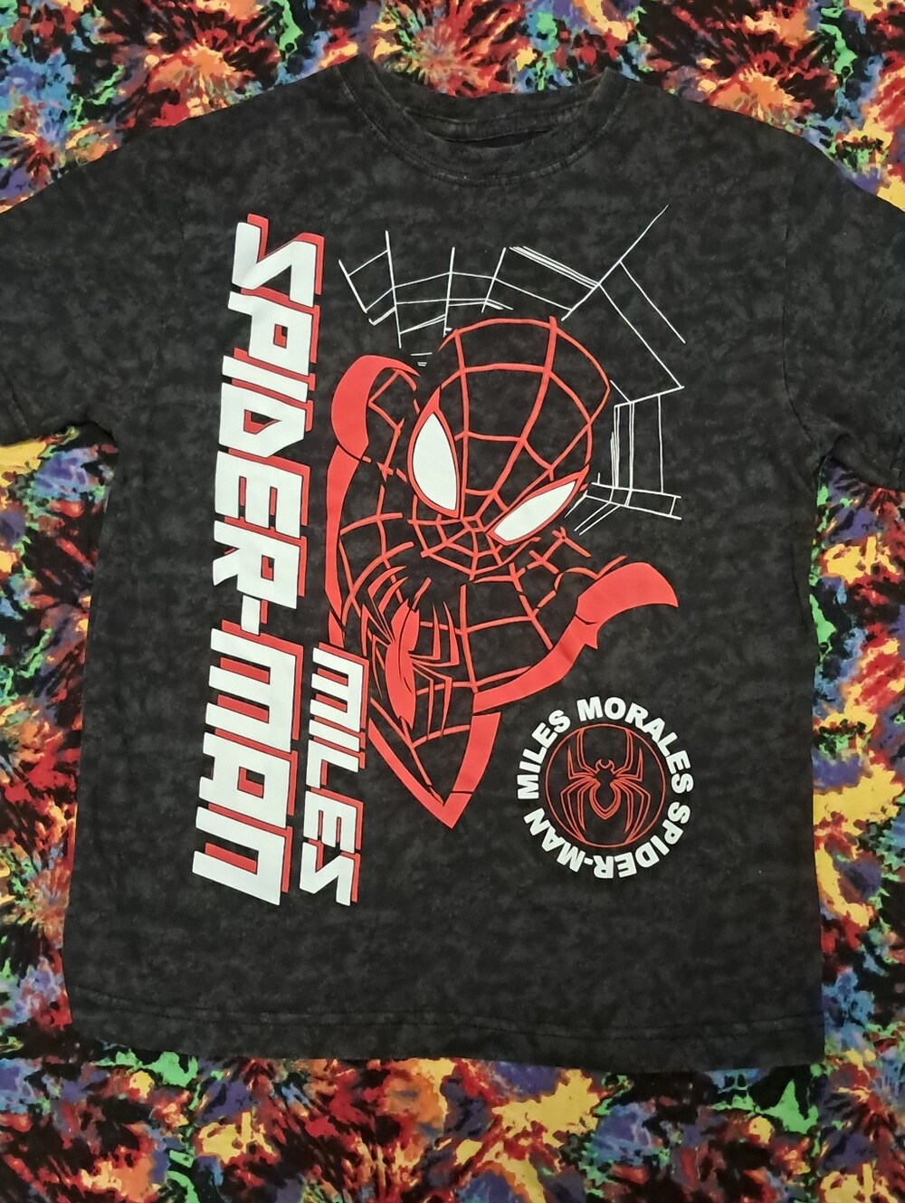Marvel Spiderman Miles Graphic Tee